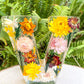 Dried floral resin letter light