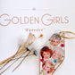 Golden Girls wildflower keychain