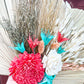 Dried palm wall hanging