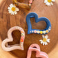 Custom heart claw clip